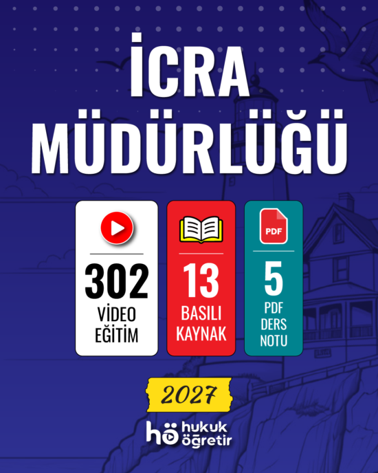 İcra Müdürlüğü | Video Eğitim + Kitap Seti