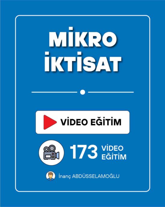 Mikro İktisat | Video Eğitim