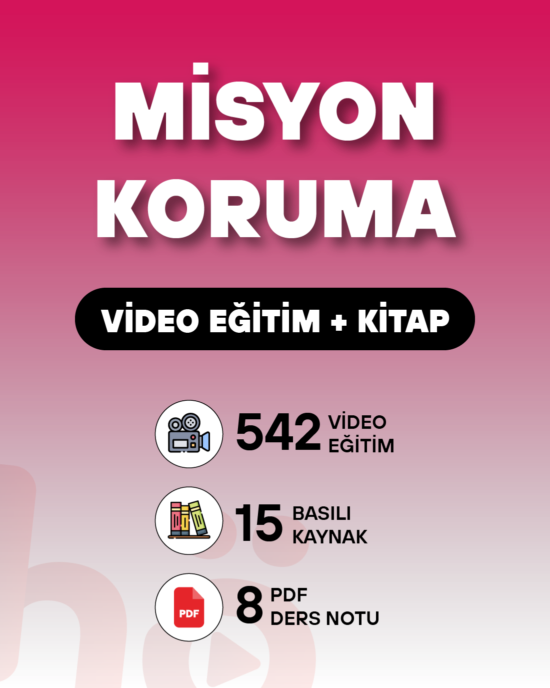 Misyon Koruma Sınavı | Video Eğitim + Kitap Seti