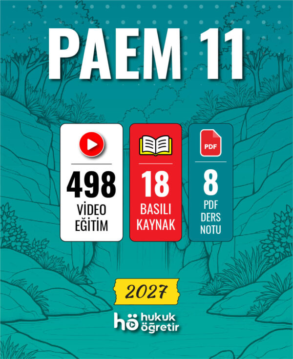 PAEM 11 - Komiser Yardımcılığı Sınavı | Video Eğitim + Kitap Seti