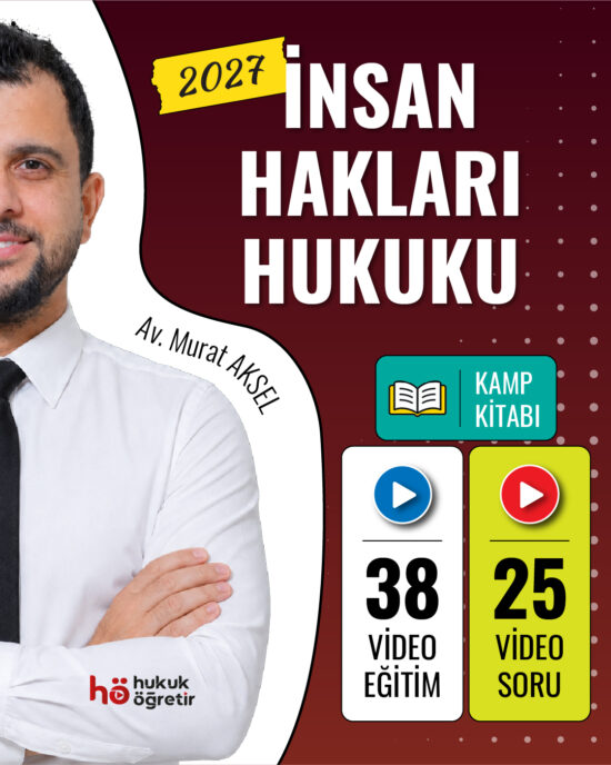 İnsan Hakları ve Demokratikleşme | Video Eğitim + Video Soru Bankası + Kitaplar | FULL SET
