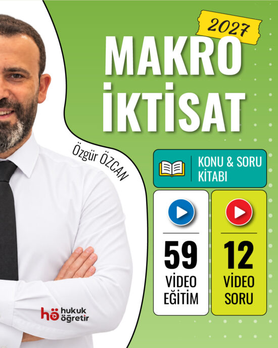 Makro İktisat | Video Eğitim + Video Soru + Kitaplar Seti