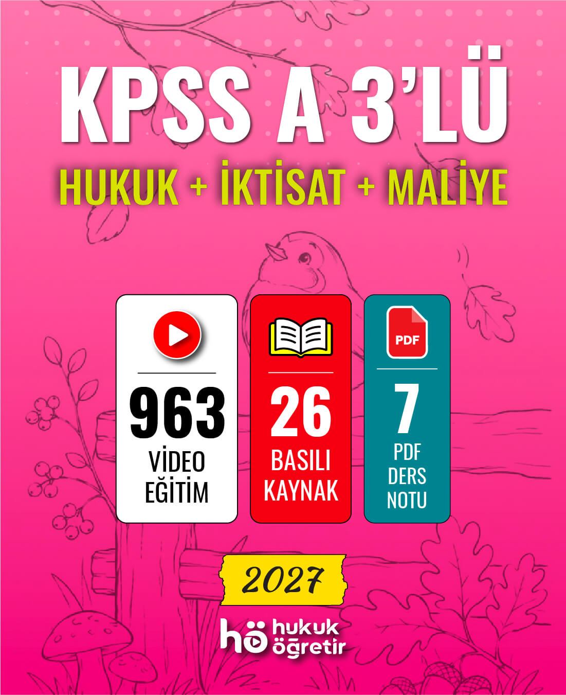 KPSS A 3'lü SET | Video Eğitim + Kitap Seti