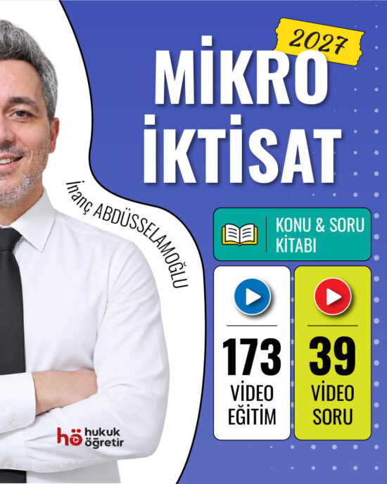 Mikro İktisat | Video Eğitim + Video Soru + Kitap Seti