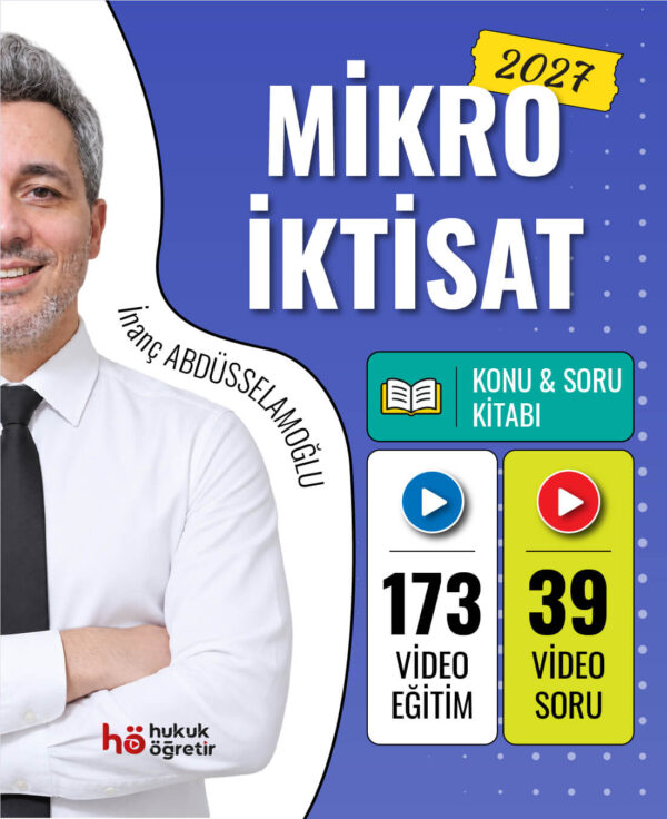Mikro İktisat | Video Eğitim + Video Soru + Kitap Seti