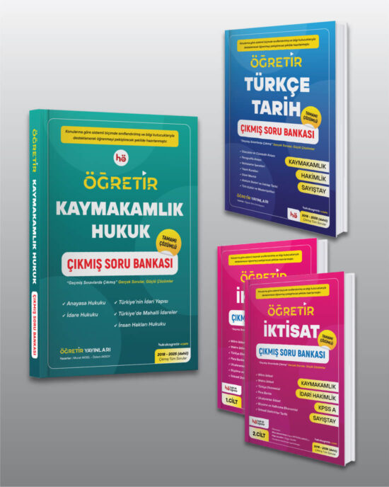 Öğretir Kaymakamlık Çıkmış Soru Bankası Seti