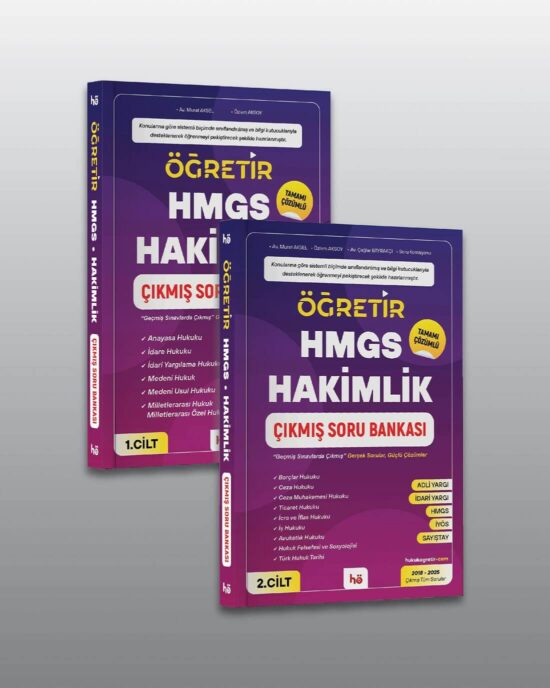 HMGS + Hakimlik | Çıkmış Soru Bankası