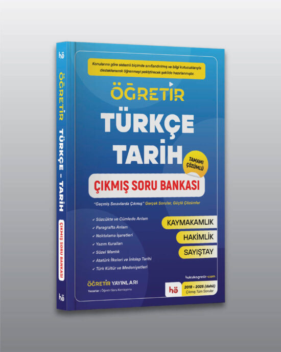 Türkçe - Tarih Çıkmış Soru Bankası