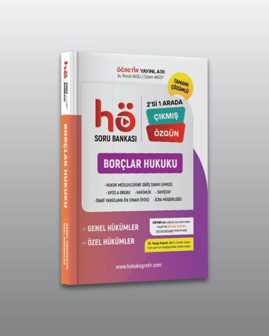 Borçlar Hukuku Özgün & Çıkmış | Soru Bankası