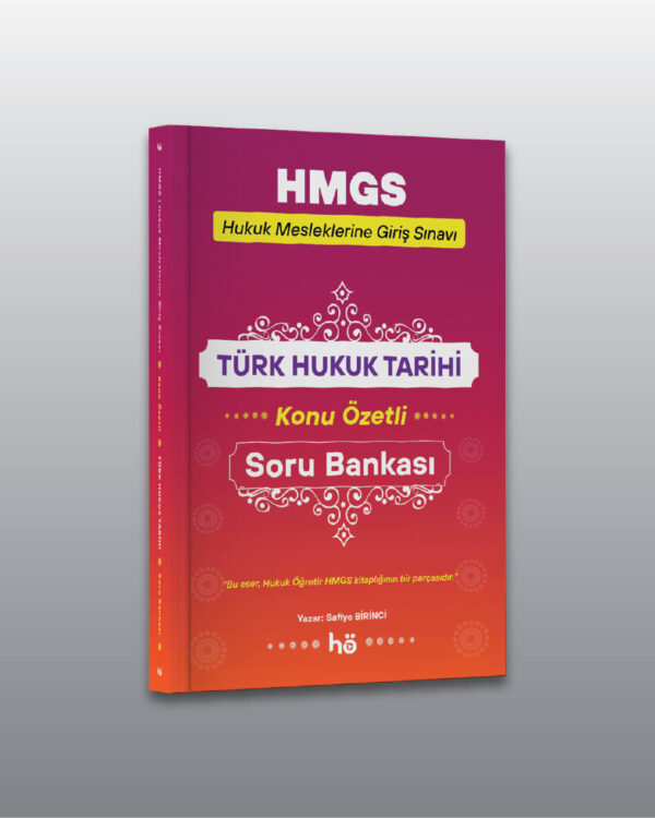 Türk Hukuk Tarihi | Soru Bankası