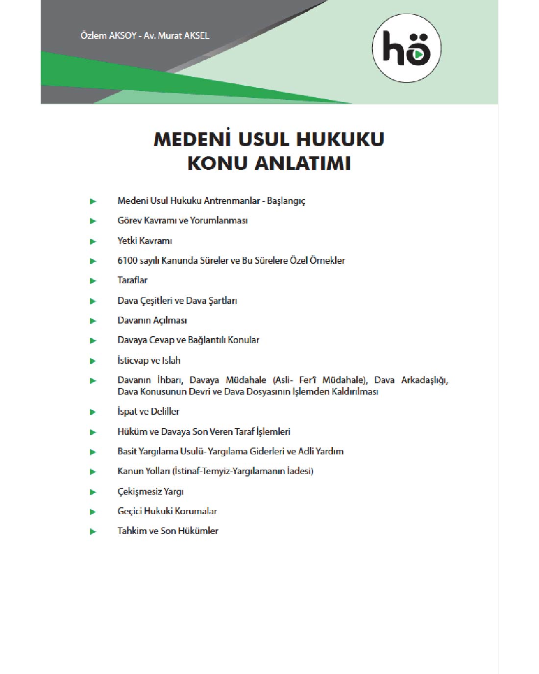Medeni Usul Hukuku | Kamp Kitabı & Soru Bankası - Görsel 6