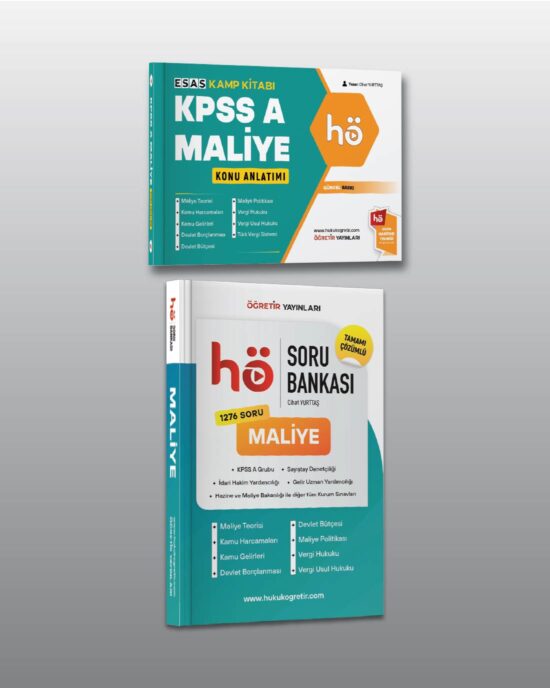 KPSS A Maliye | Kamp Kitabı + Soru Bankası