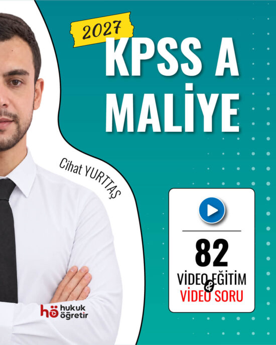 Maliye Video Eğitim + Video Soru
