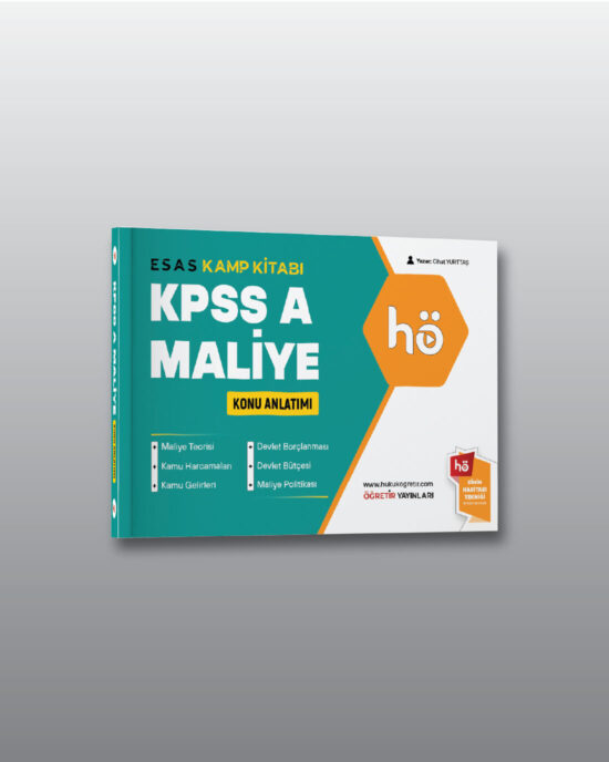 KPSS A Maliye | Konu Anlatımlı Kamp Kitabı