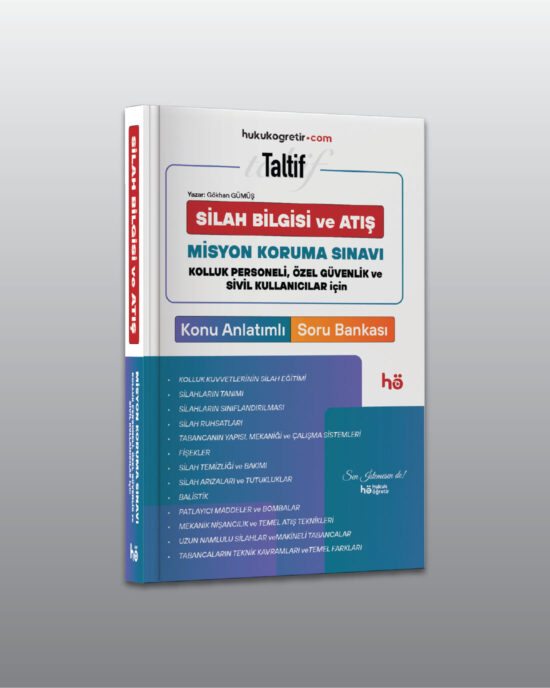 Misyon Koruma Sınavı | Silah Bilgisi Konu + Soru