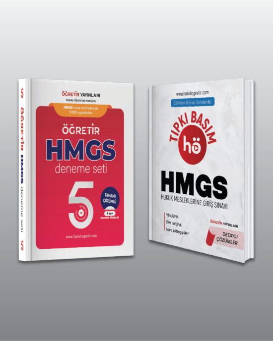 HMGS 5’li Özgün Deneme Seti + 3’lü ÖSYM Çıkmış Sorular Denemesi (Tıpkı Basım)