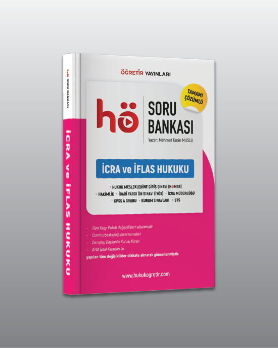 İcra ve İflas Hukuku | Soru Bankası