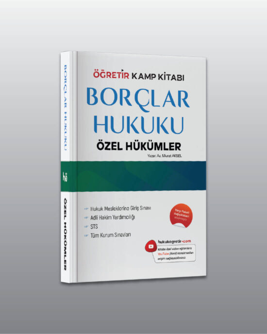 Borçlar Hukuku Özel Hükümler