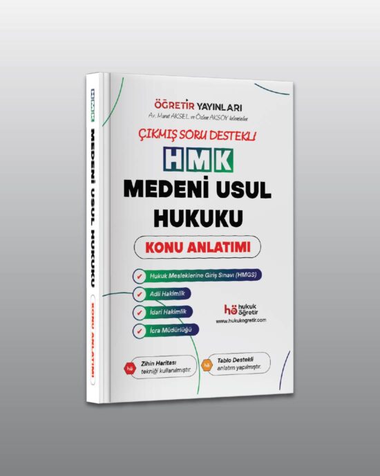 Medeni Usul Hukuku (HMK) Çıkmış Soru Destekli Konu Anlatımlı Kamp Kitabı