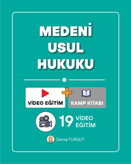 Medeni Usul Hukuku (HMK) | Video Eğitim + Kitap