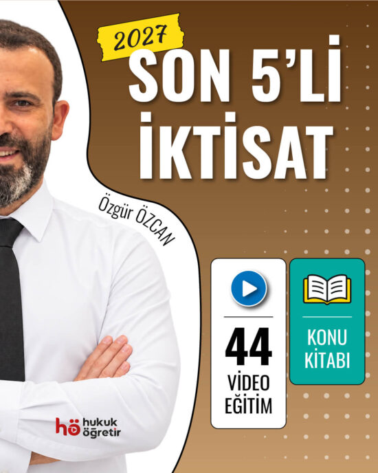 İktisat Son 5'li - Video Eğitim + Kitap