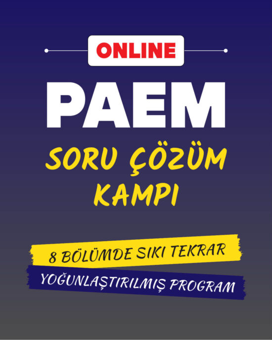 PAEM 10 – ONLINE SORU ÇÖZÜM KAMPI
