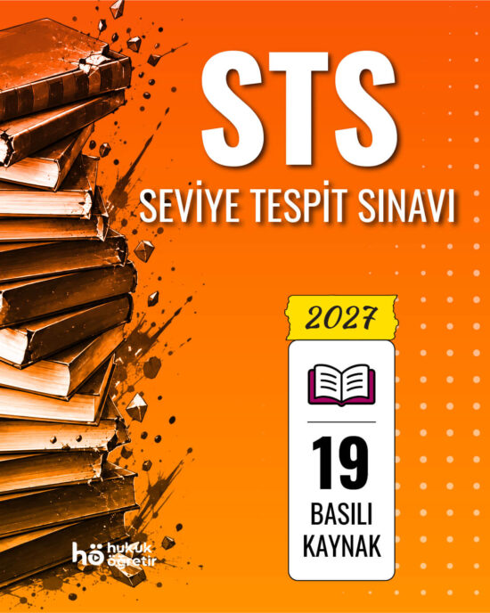 Seviye Tespit Sınavı (STS) – Hukuk Grubu - Kitap Seti