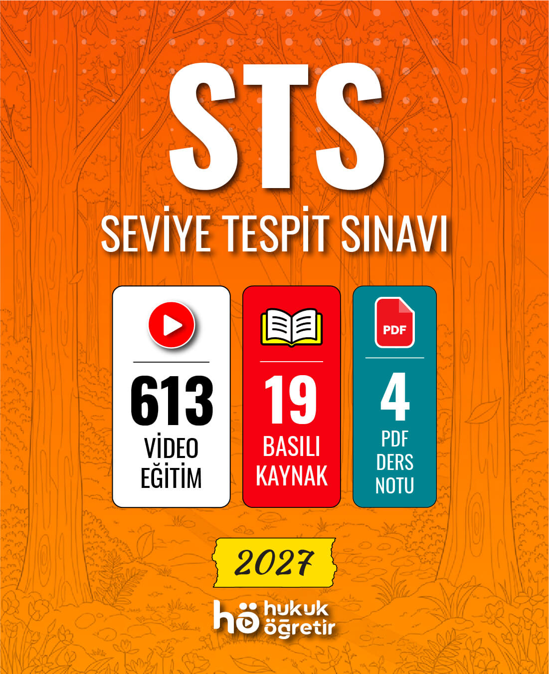 Seviye Tespit Sınavı (STS) – Hukuk Grubu Eğitim Seti