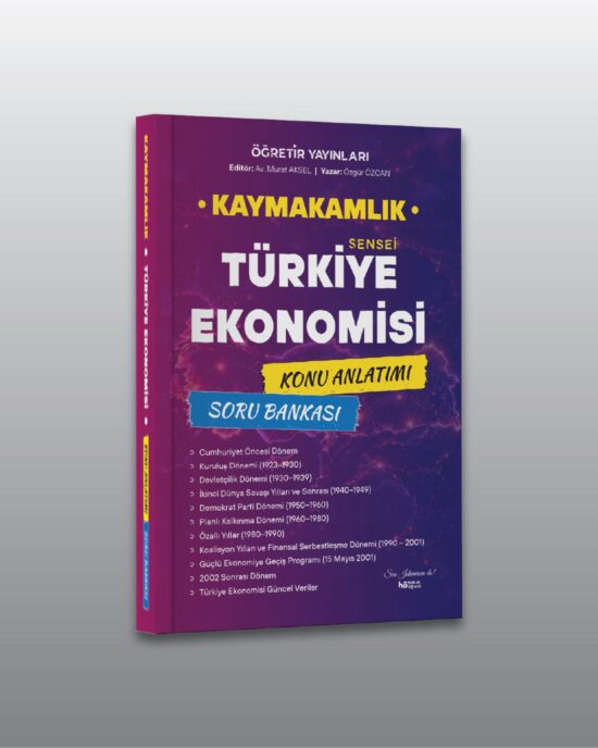 Türkiye Ekonomisi - Konu Anlatımı + Soru Bankası